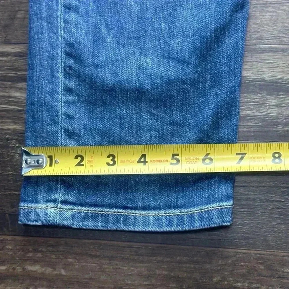 Judy Blue Jeans 15/32 Boyfriend Fit Distressed Stretch Denim Blue Style JB8286MD - Picture 15 of 15